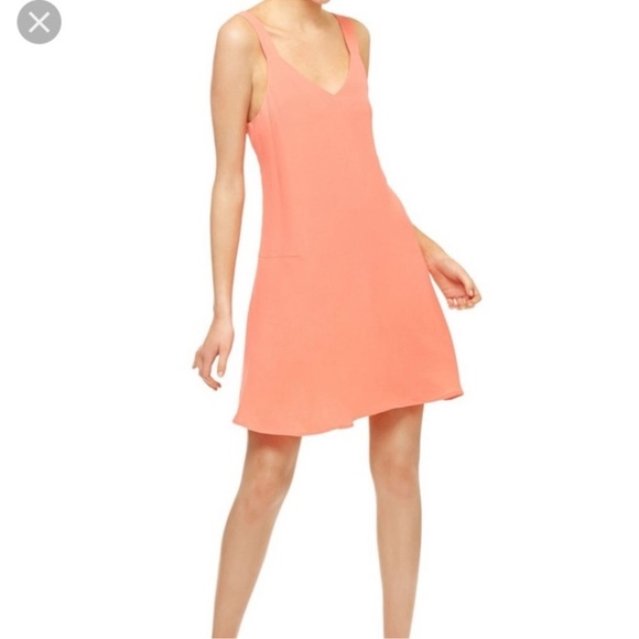 Sanctuary Harlow Cuban Coral Slip Mini Dress - Picture 1 of 5